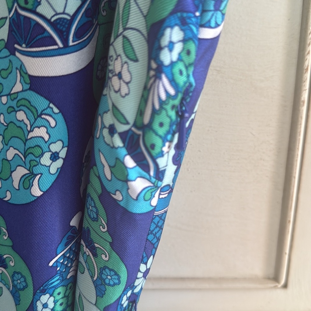 Elegant Lilly Pulitzer Sandpiper Dress Chinoiserie Ginger Jar size 2 - Picture 4 of 7